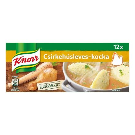 Knorr Csirkehúsleves kocka 120g