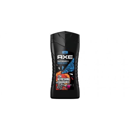 Axe tusfürdő 250ml skateboard&roses