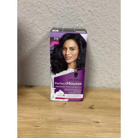 Schwarzkopf mousse hajfesték 210