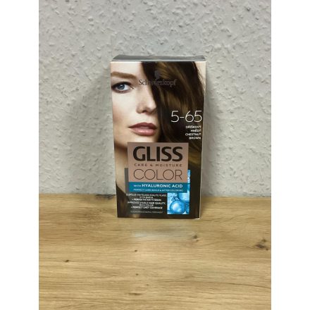 Schwarzkopf gliss color hajfesték 5-65