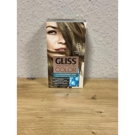 Schwarzkopf gliss color hajfesték 8-1