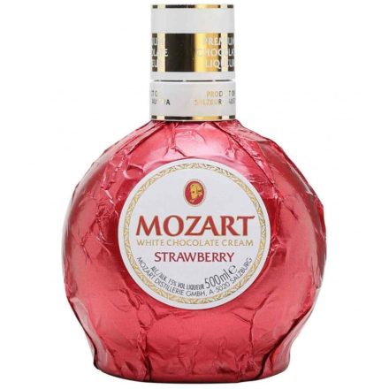 Mozart Krémlikőr 0,5l Strawberry 17%